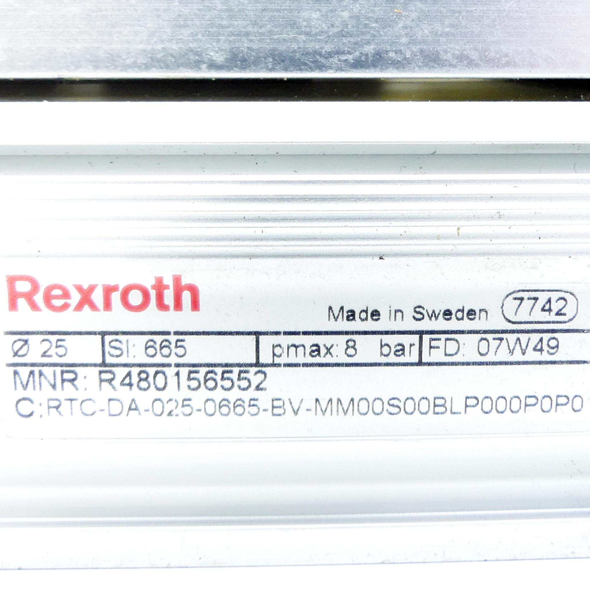 Produktfoto 2 von REXROTH Kolbenstangeloser Zylinder