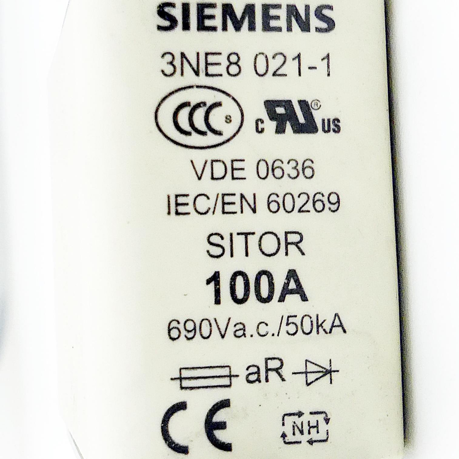 Produktfoto 2 von SIEMENS SITOR-Sicherungseinsatz