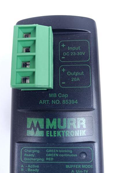 Produktfoto 3 von MURR Elektronik 85394 Buffer Module MB Cap 20/24 TESTED & TOP ZUSTAND