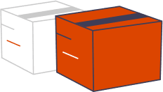 Illustration von Paketen