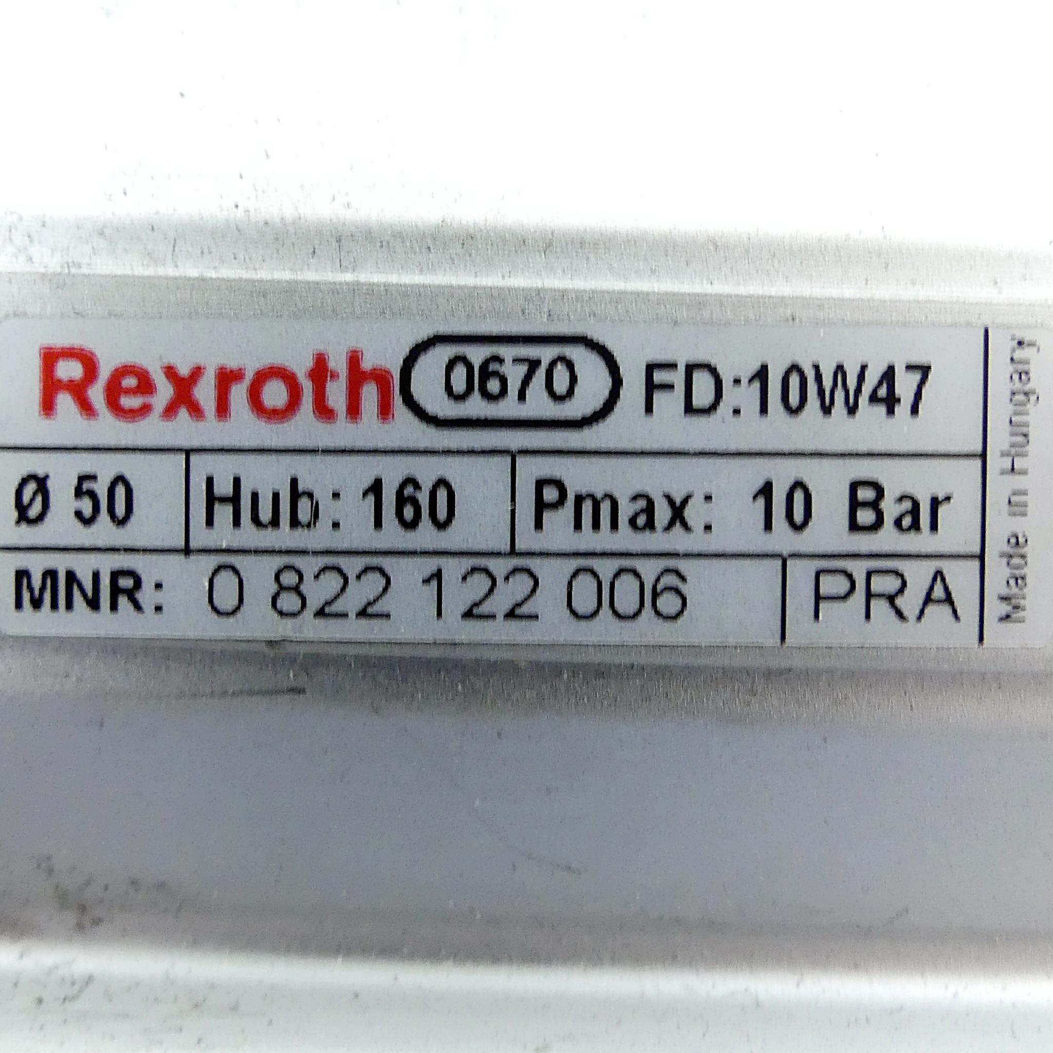 Produktfoto 2 von REXROTH Pneumatikzylinder