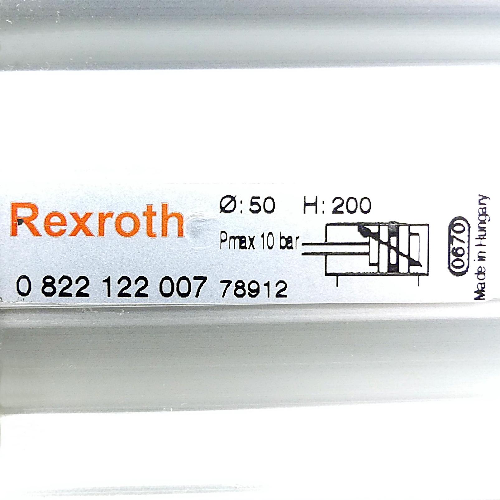 Produktfoto 2 von REXROTH Pneumatikzylinder 50 x 200