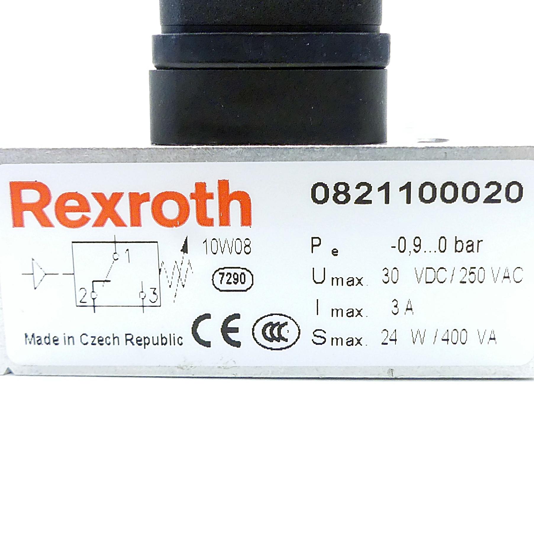 Produktfoto 2 von REXROTH Mechanischer Druckschalter