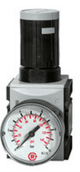 Präzisionsdruckregler »FUTURA«, mit Mano, BG 1, G 1/4, 0,1-1 bar