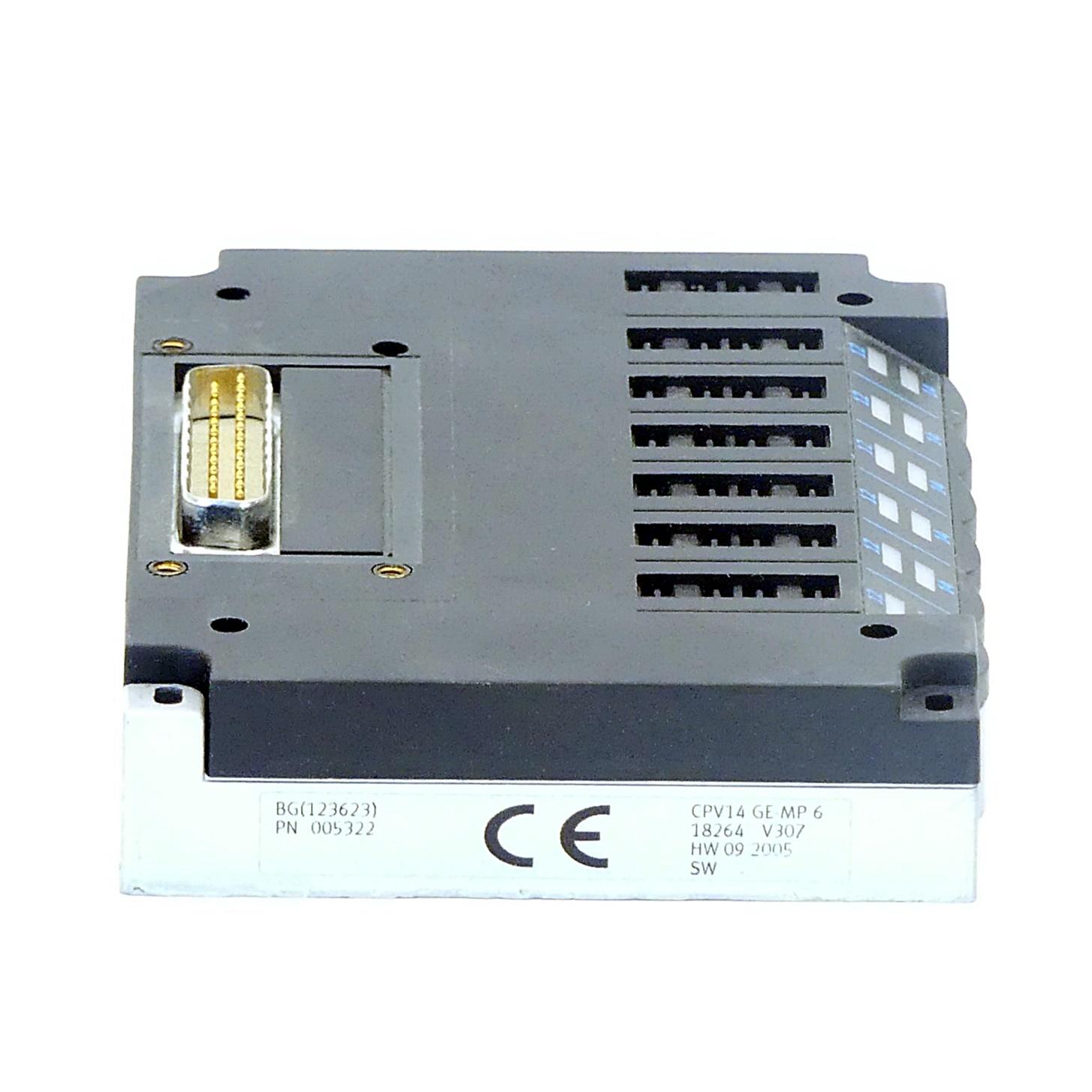 Produktfoto 3 von FESTO Elektrische Anschaltung CPV14-GE-MP-6