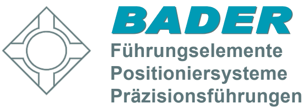 Bader Führungselemente GmbH Logo